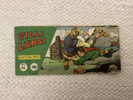 Villi Länsi 1961 nr 22 Kapteeni Miki Takaa-ajo -comics