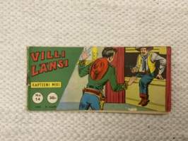 Villi Länsi 1962 nr 14 Kapteeni Miki Veren tahrima kirje -comics