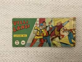 Villi Länsi 1962 nr 15 Kapteeni Miki Henkipattojen väijytys -comics