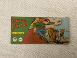 Villi Länsi 1962 nr 18 Kapteeni Miki Laukauksia tulesta -comics