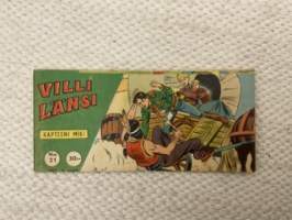 Villi Länsi 1962 nr 21 Kapteeni Miki Tulinen tie -comics