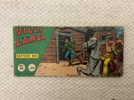 Villi Länsi 1963 nr 20 Kapteeni Miki Kuolleen kaupungin valtias -comic