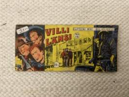 Villi Länsi 1957 nr 18 Kapteeni Miki - Bill-veljekset Eläköön -comics