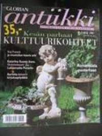 Glorian Antiikki nr 15 kesä 1997, Kaj Franck (6 sivua), Katariina Suuren Oranienbaum, apteekin aarteiden vartija - apteekkiesineet - Ahti Nokela, Elimon kartano