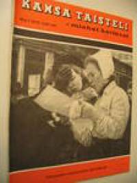 Kansa Taisteli 1975 nr 3, Vuosalmen päiviä, hävitysretki Vodlajoelle 1. osa, talvi 1942 Rajajoella