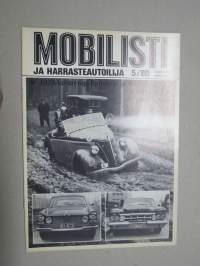 Mobilisti (ja harrasteautoilija) 1980 nr 5 -käyttämätön varastossa säilytetty kappale, paperissa voi ajan mukanaan tuomaa tummentumaa