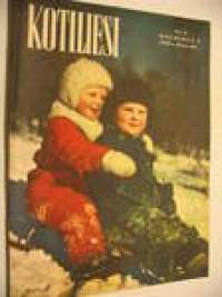 Kotiliesi 1953 nr 3, ryijy, monipuolinen vohvelipannu, Mary Summer, pidä pukusi puhtaana, kansakoulu kasvattaa terveitä lapsia, ryijy - tosisatu ja ihmetaru, Asko