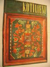 Kotiliesi 1959 nr 4, kahvia kuudella tavalla (valmistusvälineet mm. Nurmesniemen emalipannu), talo joka kasvaa perheen mukana, Mainio-linko Rosenlew mainos