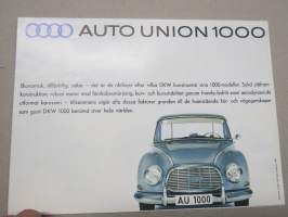 DKW Auto Union 1000, DKW AU 1000 S Coupé 1962 -myyntiesite