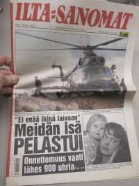 Ilta-Sanomat 29.9.1994 Estonia haaksirikko / uppoaminen