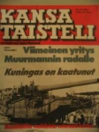 Kansa taisteli 1983 nr 10 (Tornion taistelu 1944. Eino Pohjamo: Kiestingin Vetiripurolta Muurmannin radalle Louheen. Miehikkäälän vankileiri. Jr 11: W