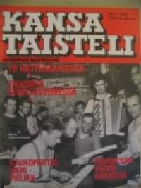 Kansa taisteli 1982 nr 1, Mannerheimlinjalta Viipurinlahdelle, propaganda iskeee harhaan, yö Niettusaaressa, yrittivät tulla Kettutarhanniemeen - JP 3, Aulisw A.