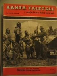 Kansa taisteli 1976 nr 9 (kannessa  Mannerheim-ristin ritari kapteeni Olli Puhakka), lentomekaanikot, sotavankipataljoona, Lauri Harvila: kenttätykistö 3.osa -