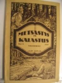 Metsästys ja kalastus 1937 Nr 5