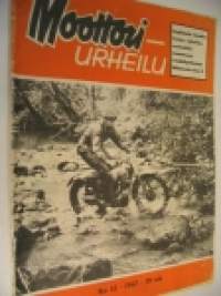 Moottoriurheilu 1967 nr 12 Moottoriurheilu 1967 nr 12 Heikki Grahn, Reijo Nurmi, Gulf-takakansimainos, ym.