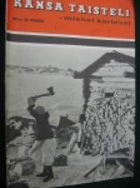 Kansa Taisteli 1969 nr 5, Olavi Järveläinen. Hyökkäysvaunu, Reino Olmala: Tulikaste Sallan suunnalla 6./KTR 9.