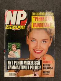 Nykyposti 1990 nr 7, Nina Björkenfelt, Helinä Ilkka, Meedio Olli Kalajoki, nyt puhuu Mikkelissä vammautunut poliisi