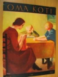 Oma Koti 1933 nr 22 Kannen kuva Martta Wendelin.