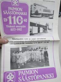 Paimion Säästöpankki 1872-1982 100 vuotta -juhlajulkaisu