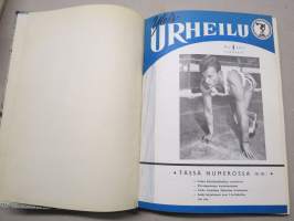 Yleisurheilu 1955 - SUL-lehti, 1-12 sidottu vuosikerta