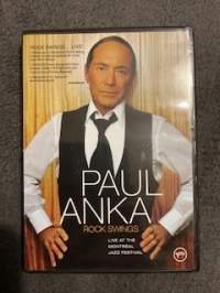 Paul Anka Rock swings DVD live at the Montreal Jazz festival