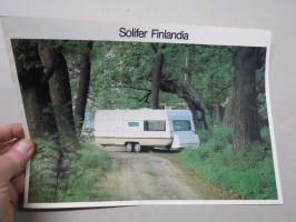Solifer Finlandia 530 / 600 matkailuperävaunu / asuntovaunu -myyntiesite