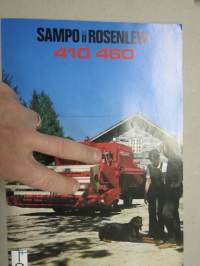 Sampo Rosenlew 410 - 460 leikkuupuimuri -myyntiesite