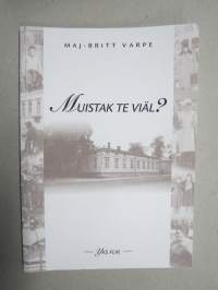 Muistak te viäl?, kirjoittanut Yks flik-nimimerkillä uudenkaupungin Sanomiin, tässä koottuna ilmestyneitä pakinoita sekä muutamia aiemmin julkaisemattomia