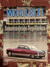 Mobilisti 2010 nr 1 -Lehti vanhojen autojen harrastajille, sisällysluettelo löytyy kuvista.