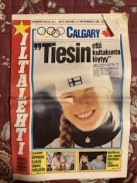 Olympia Iltalehti -  nro 47, 18.2.1988, Calgary