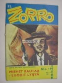 El Zorro nr 144 Miehet rautaa -luodit lyijyä