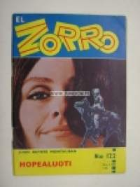 El Zorro nr 122 Hopealuoti