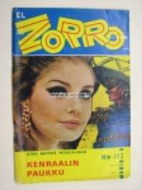 El Zorro nr 112 Kenraalin paukku