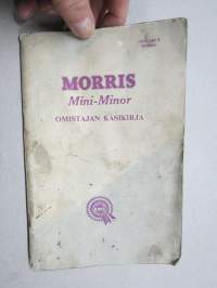 Morris Mini-MInor -käyttöohjekirja