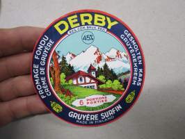 Valio Derby -juustoetiketti