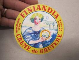Valio Finlandia -juustoetiketti