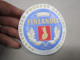 Valio Finlandia -juustoetiketti