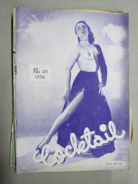 Cocktail 1956 nr 25 -aikuisviihdelehti / adult graphics magazine