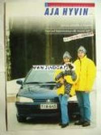 Aja Hyvin 1998 nr 1 -Peugeot autoilun erikoislehti