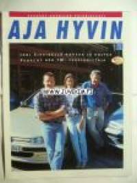 Aja Hyvin 1996 nr 3 -Peugeot autoilun erikoislehti