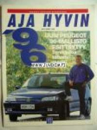 Aja Hyvin 1995 nr 3 -Peugeot autoilun erikoislehti