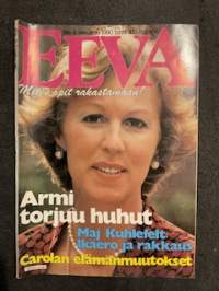 Eeva 1980 nr 6, Carola Madame K:n luona, Liv Ullman, Jorma Uotinen - mies jota tuijotetaan aina, Leppävaaran kartanossa