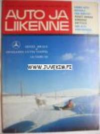 Auto ja Liikenne 1968 nr 12, Ajaako automatkailu päin mäntyä?, Auton käyttöverotus, Ruoste raiskaa, Ford Transit automaatti esittely, Volkswagen 411 