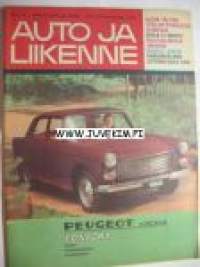 Auto ja Liikenne 1968 nr 3, Auton työllisyysvaikutus, Renault 4 x 4 , Auton mittaristo, autoiljan apuvälineitä, Autolla ulkomaille 1968, ym.