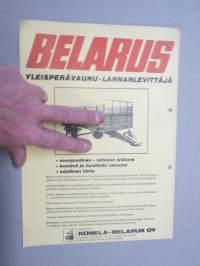 Belarus traktoriperävaunu -myyntiesite