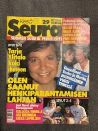 Seura 1990 nr 29, Tarja Ylitalo, Jari Kurri ja perhe, Saimaa