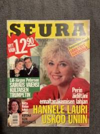 Seura 1991 nr 47, Hannele Lauri, Lill-Jörgen Petersen, Riitta Räty, Sortavala