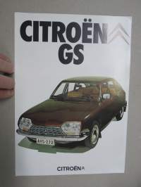 Citroën GS 1976 -myyntiesite