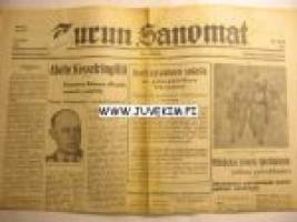 Turun Sanomat 1944 9. helmikuuta