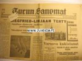 Turun Sanomat 1944 4. lokakuuta